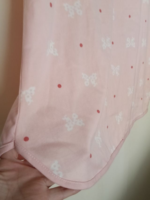Camisón rosa conejo - talla XL