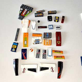 lego cofani e parti per auto moto jeep e veicoli