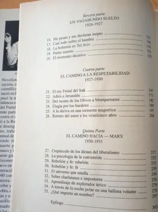 ARTHUR KOESTLER AUTOBIOGRAFIA