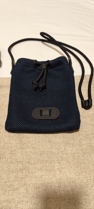 Bolso bandolera Zara azul