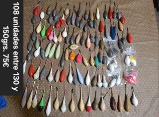 LOTES PLOMOS PESCA