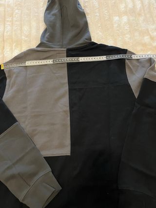 Sudadera DC Hombre L - Gris/Negra