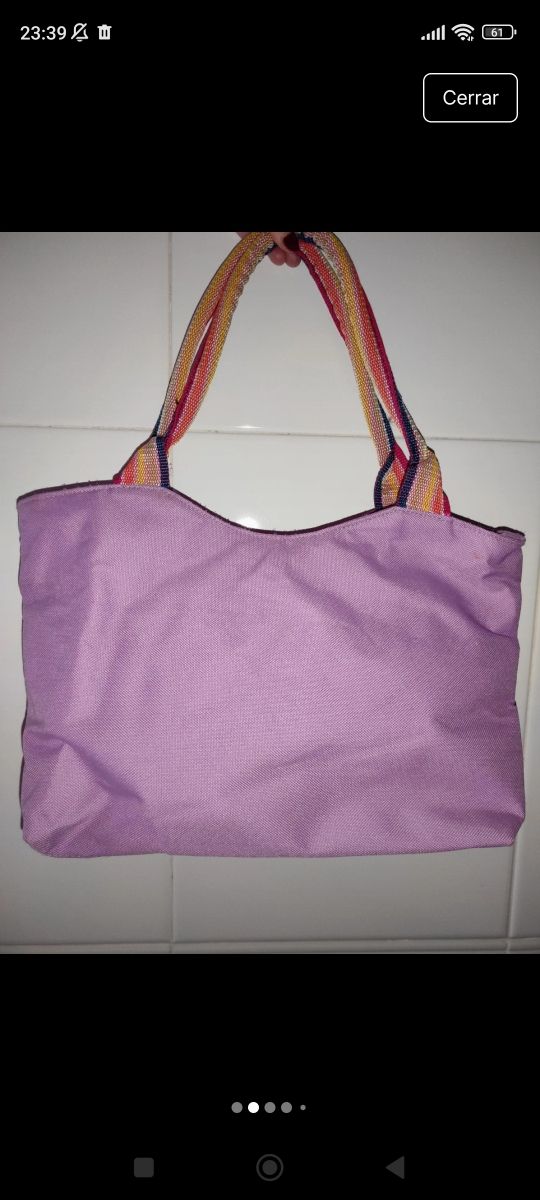 Bolso playa multicolor
