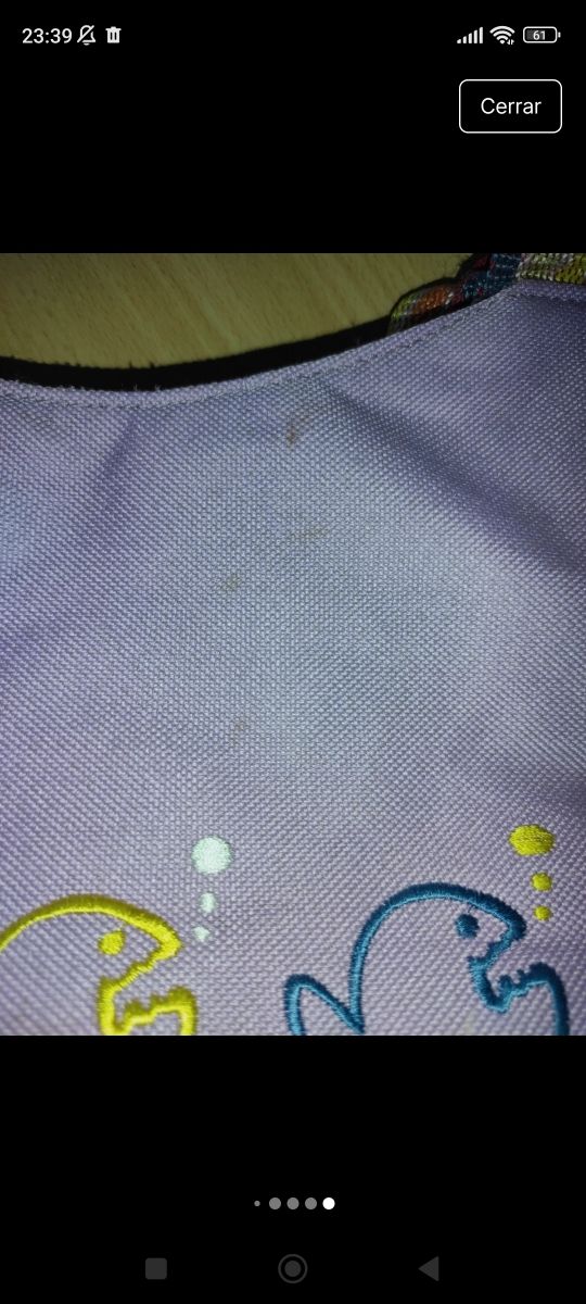 Bolso playa multicolor