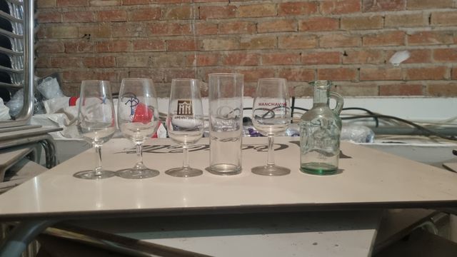 6 Vasos Vidrio - Coleccionista