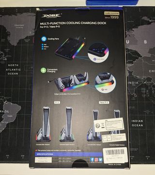 Base carga PS5 - Dobe Multifunción