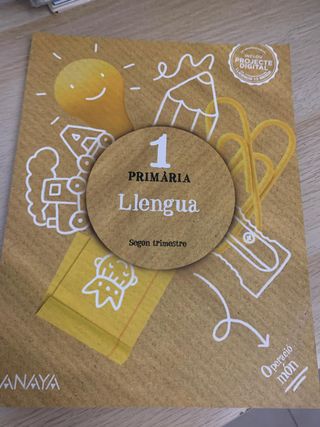 Llengua 1 Primaria Anaya (Trimestre 2)