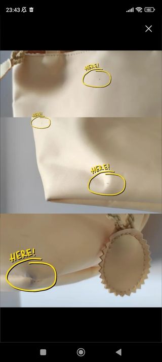 Bolso amarillo de mano/fiesta/verano