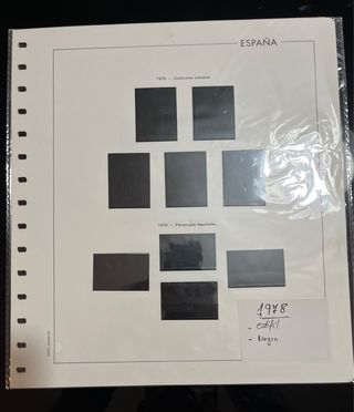 Hojas Edifil España 1978