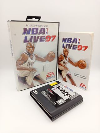 NBA Live 97 - Mega Drive