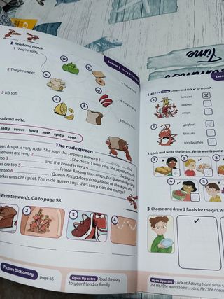 Libro Madre Alberta,3°primaria
Open Up 3,AB.