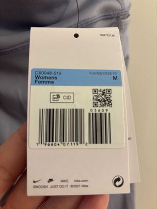 Mallas Nike Fast - Moradas