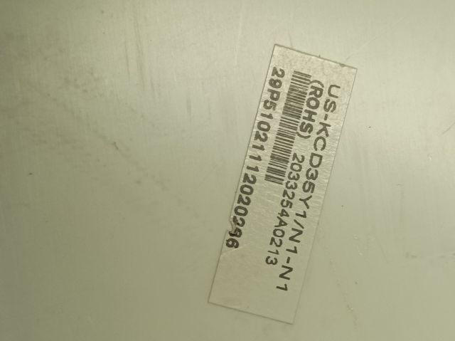 Panel control aire acondicionado Daitsu