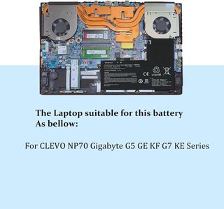 NUEVO!.. Batería NP50BAT-4-54 Portátil CLEVO