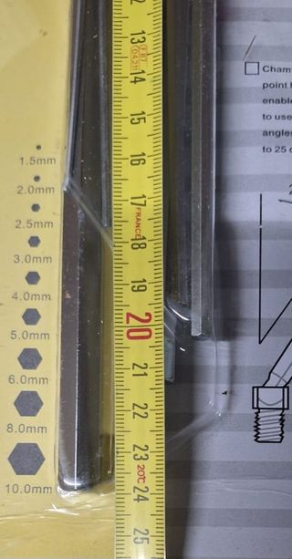 Juego Llaves Allen NUEVAS   10 piezas