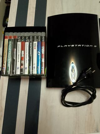 PlayStation3, 10 juegos originales, 1 PS3 Dualshoc
