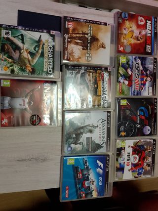 PlayStation3, 10 juegos originales, 1 PS3 Dualshoc