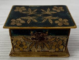 Scatola portaoggetti vintage