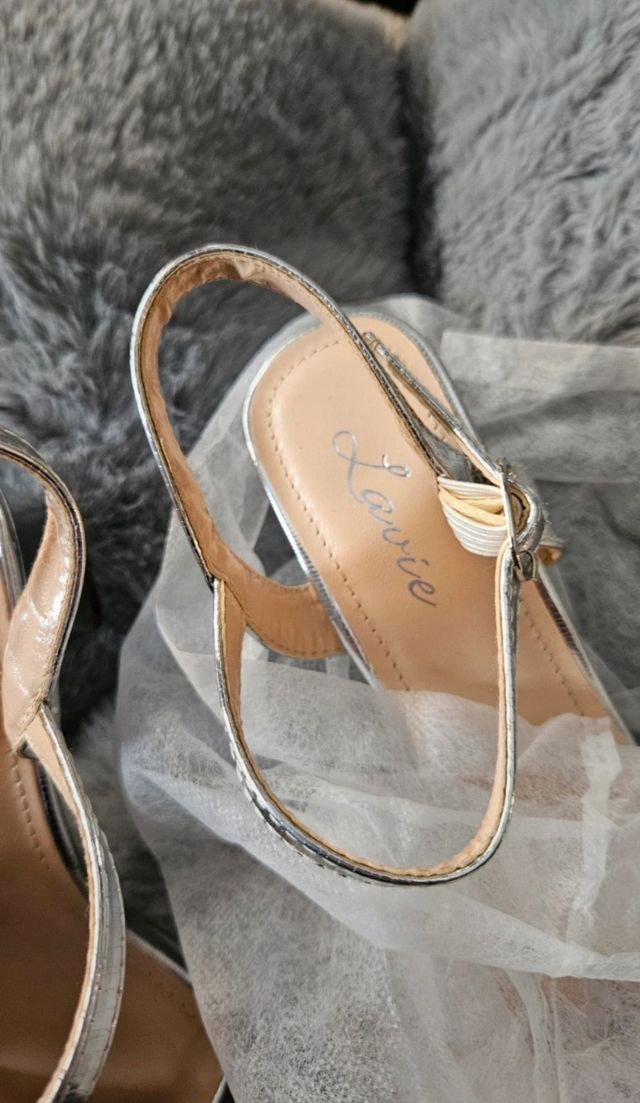 Sandalias Plataforma Brillantes