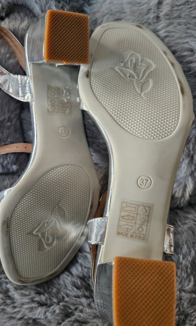 Sandalias Plataforma Brillantes