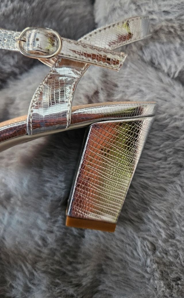 Sandalias Plataforma Brillantes