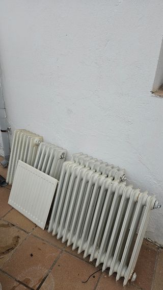 Radiadores antiguos hierro