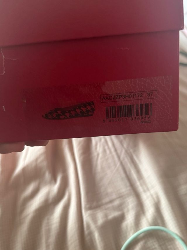 Zapatos planos Carolina H - pata de gallo