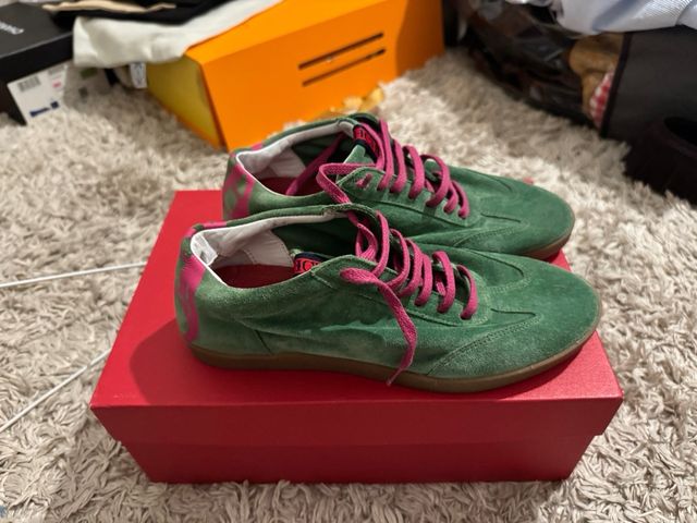 Zapatillas Carolina Herrera ante verde 37