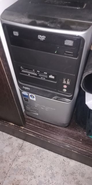 Ordenador Acer Aspire gris