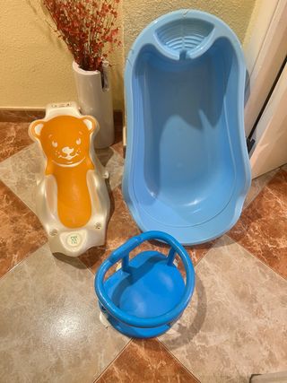 Vaschetta da bagno per bambini + accessori da bagno