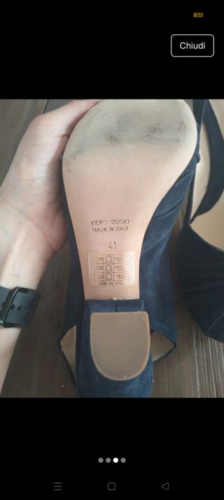 Scarpe Stella Baldi blu, n. 41