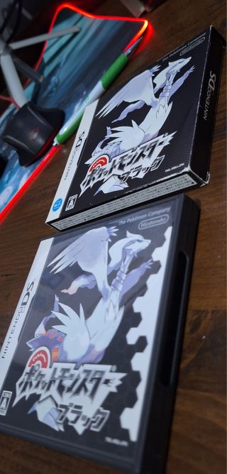 Pokémon Edición Negra Japonesa - Nintendo DS