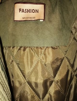Chaquetón mujer verde 7XL