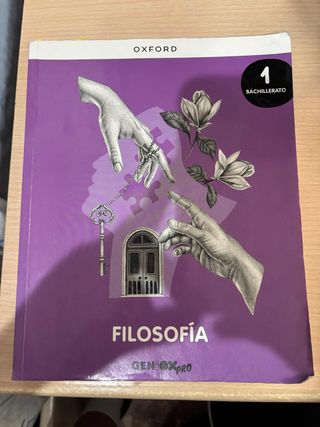 Filosofía 1º Bachillerato. Libro del estudiante...