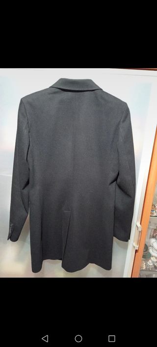 Cappotto Uomo Nero Elegante