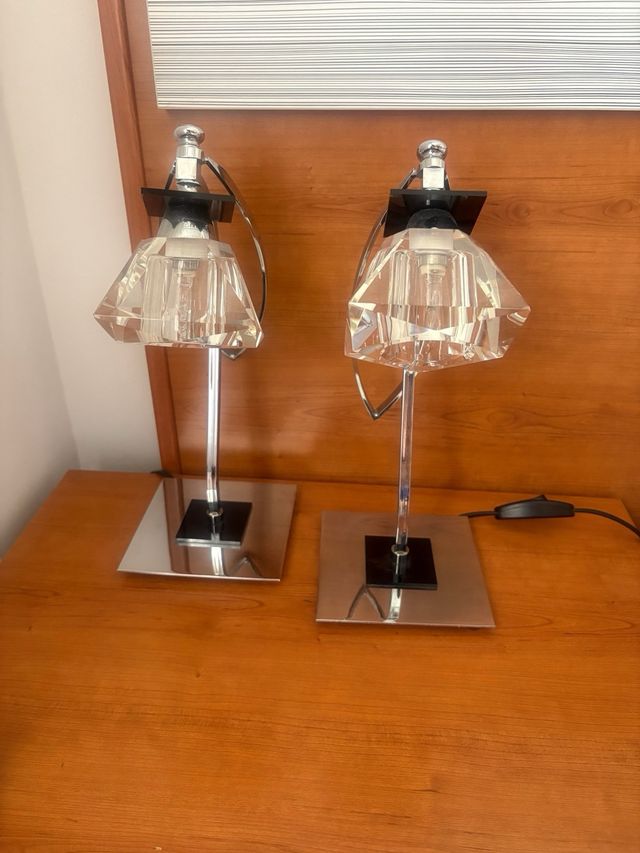 Lámpara techo 5 luces y Mesillas - Moderna