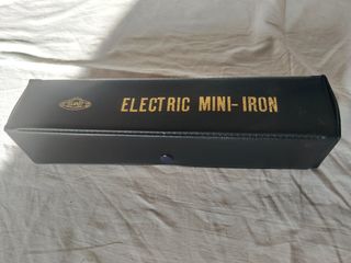 Mini plancha eléctrica vintage
