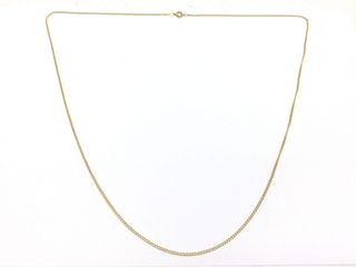 cadena oro 18k 34cm