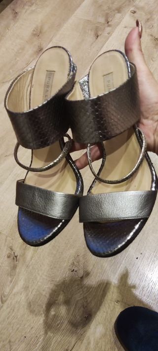 Sandalias Pura López Plata