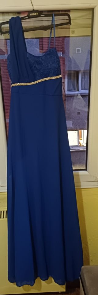 Vestido azul fiesta - Talla única