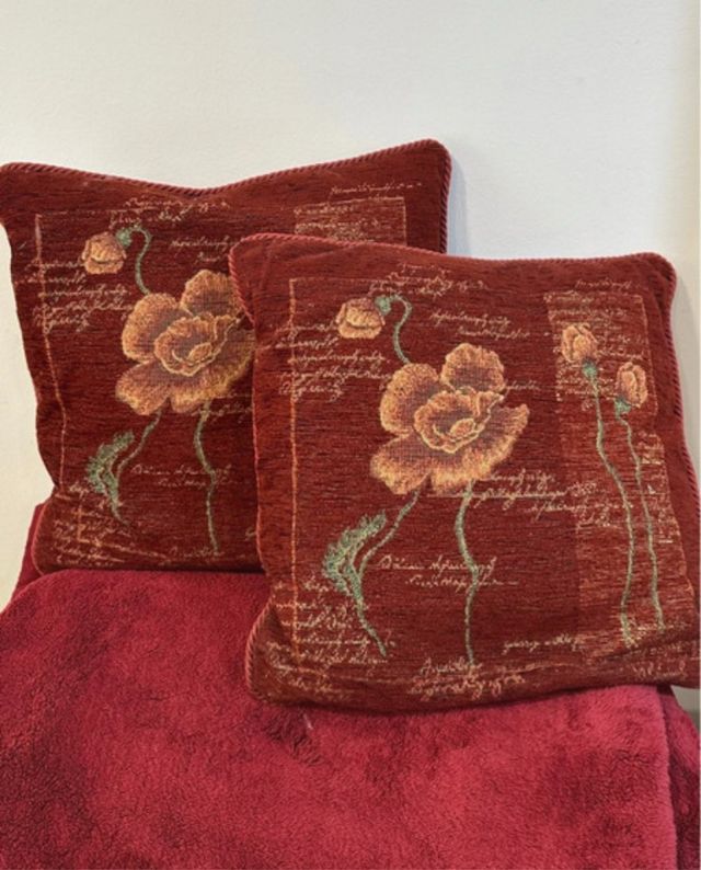 Cojines decorativos - Rojo & Naranja