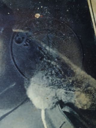 Foto antigua Franco troquelada Falange de ESPAÑA