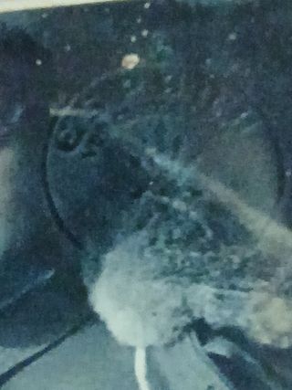 Foto antigua Franco troquelada Falange de ESPAÑA