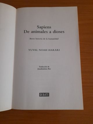 Sapiens. De animales a dioses / Sapiens: A Brie...