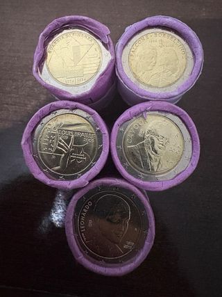 Rollos Monedas 2 Euros Italia