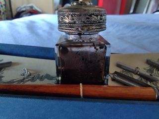 Set penna calligrafica antica