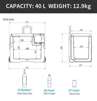NEVERA CONGELADOR CON COMPRESOR NUEVA