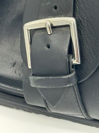 Hermès sandalias de piel.