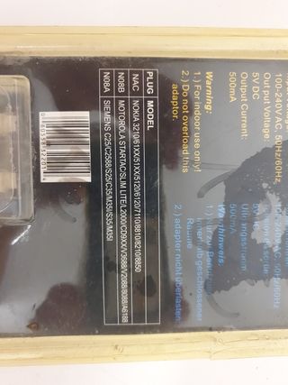 Cargador PhoneStar MW2201GS Nokia, Motorola, Sieme