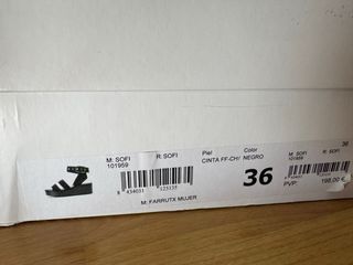 Sandalias Farrutx negras